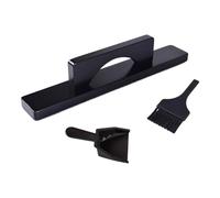 harayaa Brosse de nettoyage de jeu de palets, balayage, brosse de remplacement professionnelle pour jeu de palets, Noir