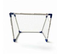 harayaa But Football Léger pour Enfants avec Structure Démontable en PVC Résistant aux Chocs et Filet Tressé Blanc Cible Fiable pour Séances Entraînements