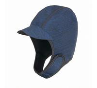 harayaa Cagoule de Plongée Cagoule Néoprène Capuche de Surf Bonnet de Natation avec Bord Contrasté et Profil Aérodynamique Maintien Confortable et Compact, Bleu Foncé, Taille Unique