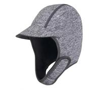 harayaa Cagoule de Plongée Cagoule Néoprène Capuche de Surf Bonnet de Natation avec Bord Contrasté et Profil Aérodynamique Maintien Confortable et Compact, Gris, Taille Unique