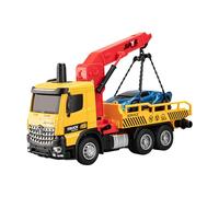 harayaa Camion de Chantier Miniature à L'échelle 1:50, avec Simulation de Levage, Lumières et Sons, Idéal pour Les Enfants D'âge Préscolaire.