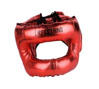 harayaa Casque de Boxe Protection Maximale Menton Renforcé Confortable pour Sports de Sparring MMA, Rouge