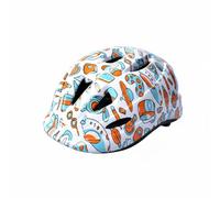 harayaa Casque de Vélo Enfant Vélo Skate Roller Draisienne Coque Résistante Pc avec Amortissant Réglage Arrière Précis Port, Avion De Dessin Animé, XS Tour De Tête 48-50CM