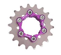 harayaa Cassette Vélo Pignon Single Speed Kit Acier Conversion Moyeux 11 Résistance Accrue Adaptée à Vélos Fixes Cyclisme Urbain, 18T