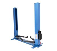 harayaa Châssis de Véhicule Simulé Support Élévateur Stand de Réparation Lève-modèle RC Base Stable Colonnes Solides Bras d'Appui Ajustables Structure en, Bleu