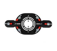 harayaa Cheminée Tente Pare-Chaleur Protecteur Conduit Déflecteur Aluminium Alliage Réglable avec Colliers INOX Ouverture 9.3 Cm Installation Stable Convient Camping Randonnée Bivouac
