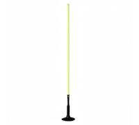 harayaa Children Training Cones Plot d'Entraînement Football Piquet Agilité Slalom Dribble Base Stable en Caoutchouc Matériaux PVC Acier Montage Portable Suitable pour Écoles Équipes Jardin, Vert