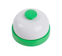 harayaa Cloche D'appel pour Animaux de Compagnie, Clochette D'entraînement pour Animaux de Compagnie, Clochette à Applaudissements, Jouet à Bouton-pou, Vert