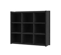 harayaa Coffret de Rangement Mural pour Camions Miniatures à L'échelle 1:64, Couleur Noire, à Assembler Soi-même pour Les Enfants