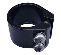 harayaa Collier de Tige de Selle Pince de Serrage pour Bicyclette Attache de Selle en Aluminium Léger pour Un Maintien Fiable Support de Tube de Selle Adapté, Noir