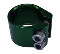 harayaa Collier de Tige de Selle Pince de Serrage pour Bicyclette Attache de Selle en Aluminium Léger pour Un Maintien Fiable Support de Tube de Selle Adapté, Vert