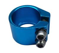 harayaa Collier de Tige de Selle Pince de Serrage pour Bicyclette Attache de Selle en Aluminium Léger pour Un Maintien Fiable Support de Tube de Selle Adapté, Bleu