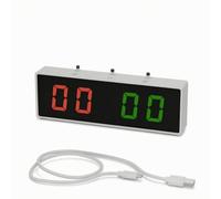 harayaa Compteur de Score Billard Électronique Tableau d'Affichage Numérique Marqueur de Points Tableau de Marquage Lecture Nette sous Éclairage Fort Sonore, 1200ma