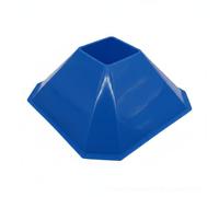 harayaa Cône d'Entraînement Football Cône de Marquage Démarcation Empilable en LDPE pour Faciliter Les Exercices d'Agilité Sergmentation Convient à la, Bleu, 10 Cm De Hauteur