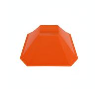 harayaa Cône d'Entraînement Football Cône de Marquage Démarcation Empilable en LDPE pour Faciliter Les Exercices d'Agilité Sergmentation Convient à la, Orange, 10 Cm De Hauteur