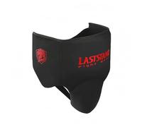 harayaa Coquille Athlétique Protecteur d'Aine Garde d'Aine Coque de Protection Large Panneau Dorsal Maintien Autour du Corps Ajustement Adaptable Mousse et , Noir Et Rouge
