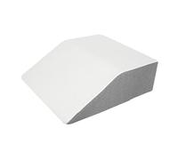 harayaa Coussin de lit pour élévation des jambes en mousse à mémoire de forme ergonomique haute densité respirant housse amovible soutien ferme repose-jambes