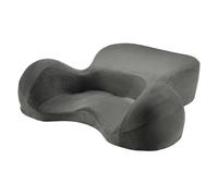 harayaa Coussin Méditation Gran Taille avec Support Moulé Stable et Coutures Visibles pour Les Exercices Respiration et la Relaxation, Gris, 67 21 16.5CM