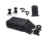 harayaa Coussinets Souples Génériques pour Barres de Toit de Voiture, Professionnels, Pratiques et Faciles à Installer pour Les Planches à Pagaie.