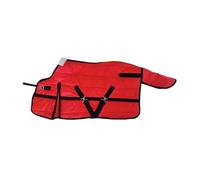 harayaa Couverture Cheval Protection Imperméable Hivernale Respirante Drap Vêtement Oxford Doublure Polyester Convient à L'Écurie Promenade Vêtements Équestre, 115 Cm