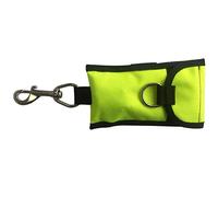 harayaa Crochet de Récif pour Plongée Accessoires d'Équipement de Plongée Sécurisés Sangle Nylon Robuste Crochet Simple en INOX Sac Portable Inclus, Vert, 110cm