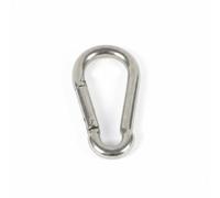 harayaa Crochet en Acier Inoxydable Crochet Mousqueton Attache Clip Accessoire Surface Résistante Humidité pour Équipement Sportif Adapté à Plongée Escalade, 8MM