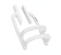 harayaa d'Archet Violoncelle Guide d'Archet Outil d'Entraînement Accessoire d'Instrument Redresseur Orientation Droite Mouvement Stable Nylon Silicone, Blanc
