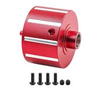 harayaa Différentiel Métal Logement de Différentiel Porte-différentiel Boîtier pour Voiture Rc Fabriqué En Alliage D'Aluminium avec Excellente Dissipation The, Rouge