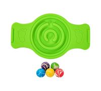 harayaa Disques de Planche D'équilibre Maze Rocking Seesaw Wobble Stability Board pour La Force du Tronc, Vert