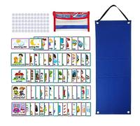 harayaa Emploi Du Temps Visuel pour Enfants : 70 Cartes pour L'école à La Maison