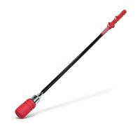 harayaa Entraîneur de Swing de Golf Bâton d'Entraînement Club d'exercice de Posture avec Masse Métallique et Embout Mousse Audible pour Ajuster la Taille, Rouge