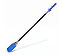 harayaa Entraîneur de Swing de Golf Bâton d'Entraînement Club d'exercice de Posture avec Masse Métallique et Embout Mousse Audible pour Ajuster la Taille, Bleu