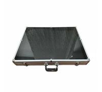 harayaa Étui de Rangement pour Cartes de Collection Boîte de Cartes Graded Coffret de Protection Organiseur Empilable Couvercle Transparent Transport Portable , Argenté , Argenté , 830 560
