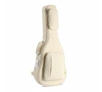 harayaa Étui Guitare Classique Sac Housse Sac à Dos Construction Oxford et Intérieur Doux pour Protéger l'Instrument de l'Humidité Légère Adapté aux Cours Scènes W nds, Array, Blanc Crème