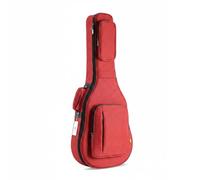 harayaa Étui Guitare Classique Sac Housse Sac à Dos Construction Oxford et Intérieur Doux pour Protéger l'Instrument de l'Humidité Légère Adapté aux Cours Scènes W nds, Array, Rouge Doux