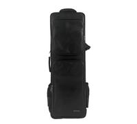 harayaa Étui Instrument à Vent Électrique Sac à Dos Housse Boîte Pochette en Similicuir PU avec Bretelles Confortables et Poches Avant Zippées Adapté aux, Array, Noir, 78 Cm Long