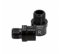 harayaa Extendeur de Pédale Vélo Extension Axe Chrome Molybdène Adaptateur Crank Spacer Fonction Installation Rapide, Noir, 16mm Paire Gauche Et Droite