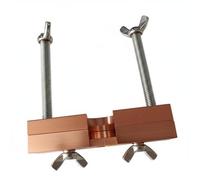 harayaa Extracteur d'Embouchure Trompette Cornet Bugle Piccolo Arrache Embouchure Outil Réparation Action Fluide Aluminium Transport Facile Adapté aux Étudiants Écoles Concerts, Or Rose