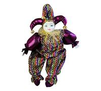 harayaa Figurine de Clown Peinte à La Main, Figurine de Clown En Porcelaine, Modèle de Clown de 45 Cm (18 Pouces), Collection pour Enfants, Cadeau, StyleA