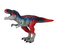 harayaa Figurines de Dinosaure Tyrannosaurus Rex, Modèle Statique, Figurines Articulées, Jouet Animal de Simulation, Matériel Adapté à L'éducation, Access, rouge Bleu