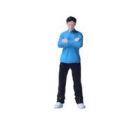 harayaa Figurines de Diorama à L'échelle 1:64, Modèle Masculin, Collection En Alliage, Disposition Des Ornements de Bureau, Bras Croisés, Posture pour Les, Bleu