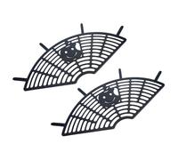 harayaa Filet de Protection pour Roue Arrière de Vélo, Protection pour Pieds d'enfants, Garde-Corps en Maille, Léger et Facile à Installer, Protection Pou, Noir