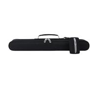 harayaa Flûte Sac Rangement Bambou Étui de Transport Oxford Imperméable avec Sangle Poignée Fermeture Éclair Convient Aux Musiciens Débutants Fêtes Cadeau Dép, Noir
