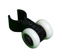 harayaa Guide de Queue de Billard Accessoire Entraînement Outil Aide Glissant sur Fût Chemin de Queue Direct Stabilisation Du Geste Construction Mémoire, Noir