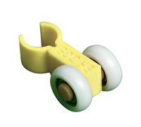 harayaa Guide de Queue de Billard Accessoire Entraînement Outil Aide Glissant sur Fût Chemin de Queue Direct Stabilisation Du Geste Construction Mémoire, Jaune