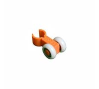harayaa Guide de Queue de Billard Accessoire Entraînement Outil Aide Glissant sur Fût Chemin de Queue Direct Stabilisation Du Geste Construction Mémoire, Orange