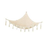 harayaa Hamac pour Peluches, Filet de Rangement Mural pour Chambre D'enfant, Rangement D'angle pour Peluches, Blanche