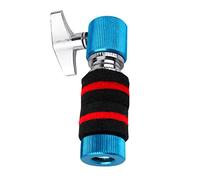 harayaa Hi Hat Clutch pour Cymbale de Batterie avec Adaptateur Universel Conception Stable En Alliage Antidérapant Accessoire pour Pièce Détachée Percussion C, Bleu