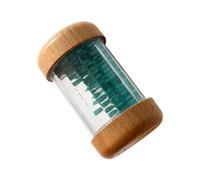 harayaa Hochet, Jouet de Développement Sensoriel pour Nourrissons, Perles En Forme de Gouttes de Pluie, Musical et Sensoriel, Matériau PP, Vert