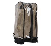 harayaa Housse de Golf Équipement Housse Capuche Protection Couverture en PVC Hydrophobe avec Grande Ouverture Zippée et Maintien Ferme Adaptée aux Courts aux, Gris, TPU Gris